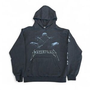 BasketCase Graphic Black Pullover Hoodie